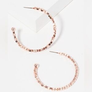 🆕 Cube Bead Lightweight Hoops